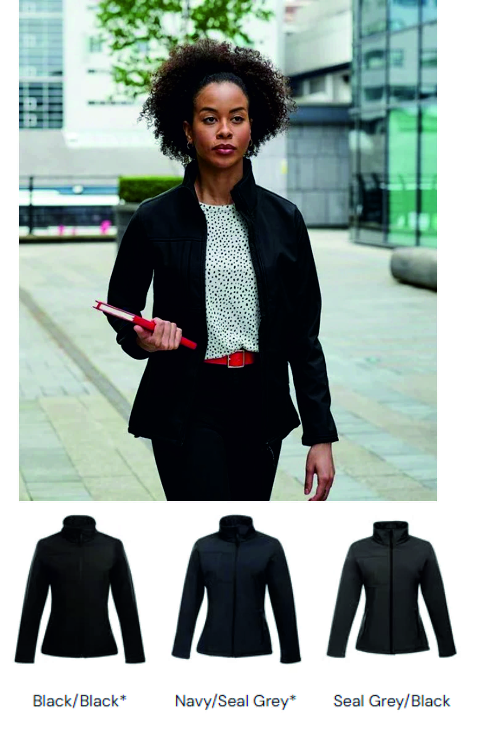 Regatta RG192 Ladies Octagon II Soft Shell Jacket  Regatta RG192 Ladies Octagon II Soft Shell Jacket